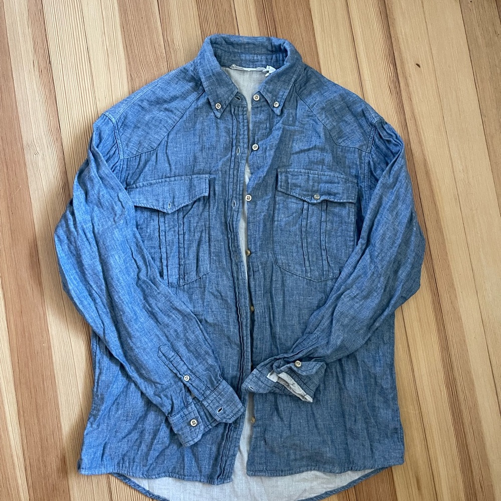 Isabel Marant Blue Shirt Jacket